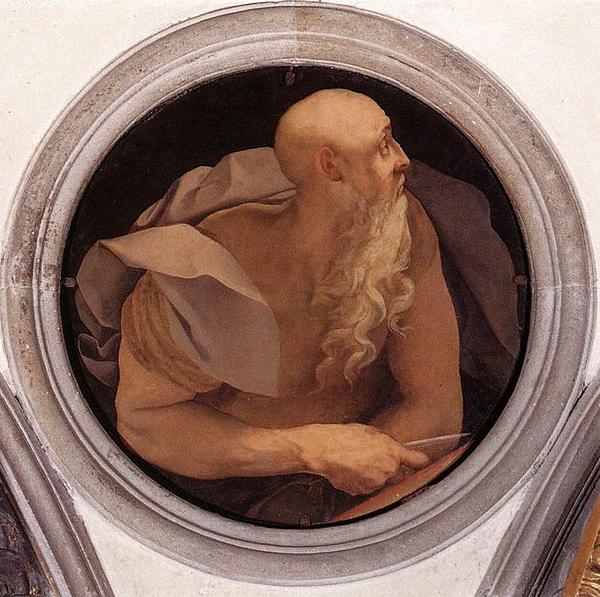 Jacopo Pontormo St John the Evangelist France oil painting art